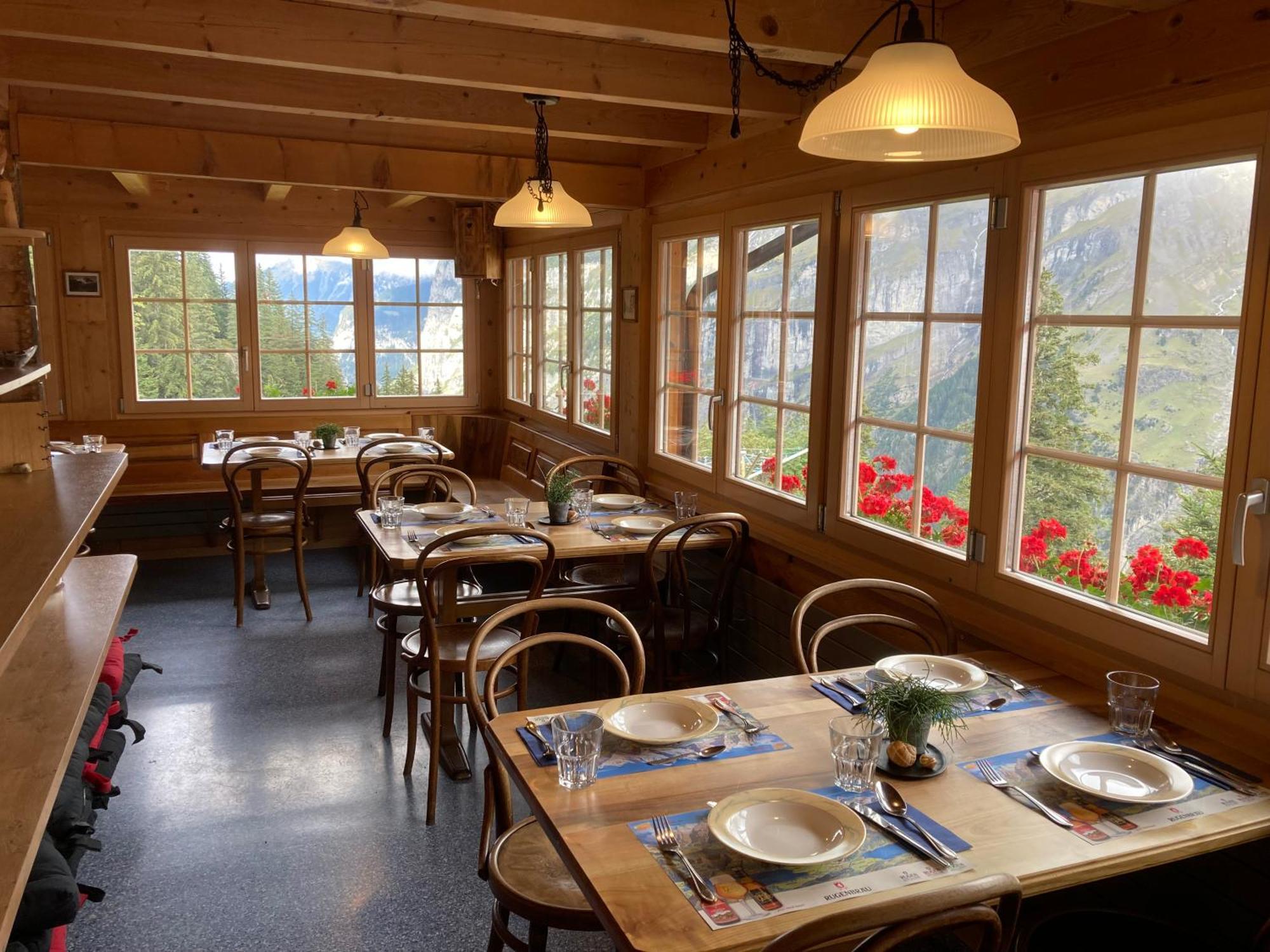 Berggasthaus Tschingelhorn Hotel Stechelberg Buitenkant foto
