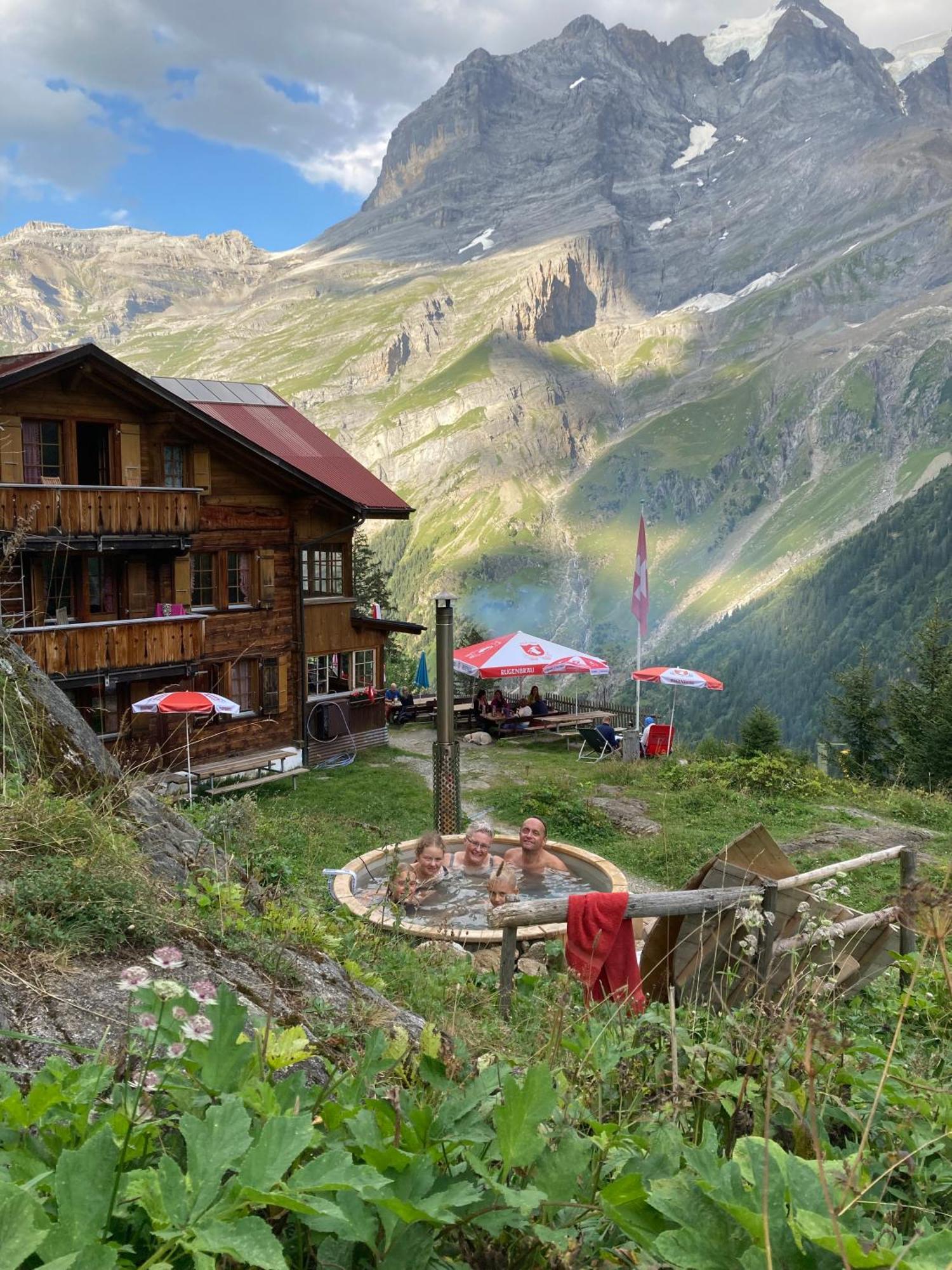 Berggasthaus Tschingelhorn Hotel Stechelberg Buitenkant foto